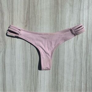 Midori Bikinis Tavarua Dusty Pink Bikini Bottoms